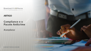 Leia mais sobre o artigo Compliance e o Pacote Anticrime